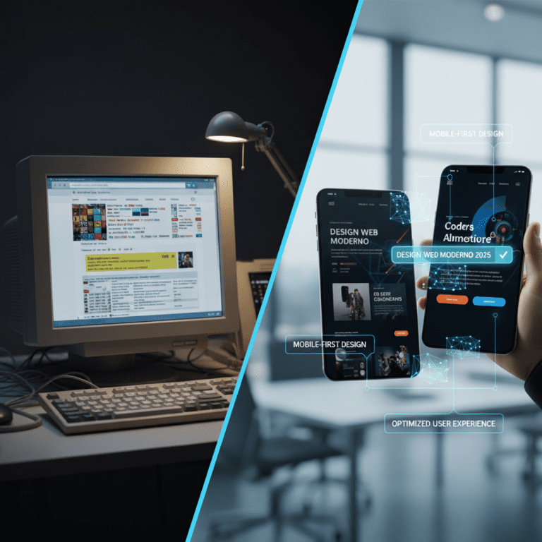 La importancia de tener un sitio web moderno y eficiente en 2025