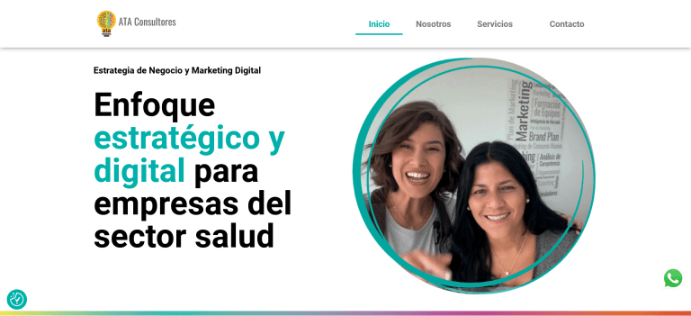 Sitio web de ATA Consultores