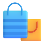 Bolsas de compras 3D