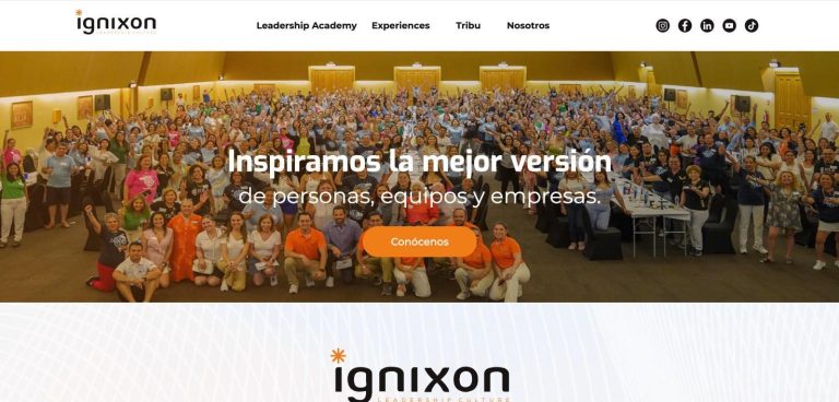 Sitio web de Ignixon